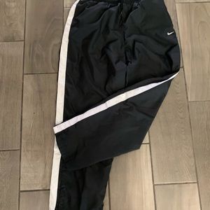 Nike Lightweight black windbreaker track pants